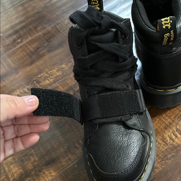 Dr. Martens Zuma II Black Ankle Boots with Chunky Sole - Picture 6 of 6